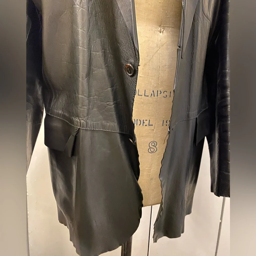 Gucci by Tom Ford leather blazer